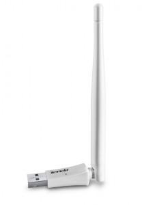 Placa retea Tenda USB, wireless N 150Mbps, antena externa (1x4.2dBi), W311MA