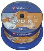 DVD-R Verbatim 16X 4.7GB INKJET 50cake, QDIJ-RVB16X50