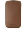 Husa galaxy s3 i9300 leather pouch brown,