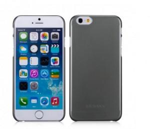 Husa Momax pentru iPhone 6,  Ultra Slim Tough Clear Breeze,  Black, CUAPIP6D