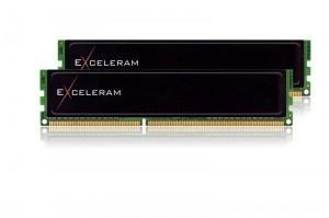 Kit memorii Exceleram 4096 MB DDR3 1333Mhz 9-9-9-24, Dual Channel (2x 2048 MB), 1.5v, Black  E30129A