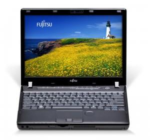 Laptop Fujitsu Lifebook P771, Glossy Black, 12.1 inch Glossy WXGA (1280 x 800) TFT AntiGlare LED Display,  INTEL Core i7-2617M (1.5 GHz, 4 MB cache), 4 GB DDR3 (1333 MHz), 500 GB 7200 rpm VFY:P7710MF015RO