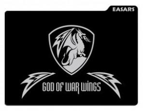 Mouse pad gaming Easars God of War Wings, material suprafata: textil, material baza: cauciuc, GOWWINGS