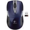 Wireless mouse logitech m525 blue,