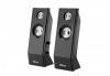 Boxe Trust Slimline Design Speaker Set - Black, 9 W, nu necesita conectare la priza, alimentare USB, 15406