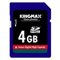 Card de memorie Kingmax SDHC 4GB-Class 10,  KM04GMCSDHC10