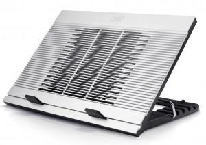 Cooler laptop Deepcool N9, structura din aluminiu si plastic, dimensiune notebook 17, DP-N9