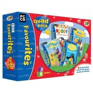 Joc PC BBC Favorites Quad Pack - pachet ce contine 4 jocuri educationale pentru copii: , G4736
