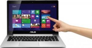 Laptop Asus EeePC X202E, 11.6 inch, HD Glare Multi-Touch(1366x768), Intel Celeron 847, X202E-CT005H++