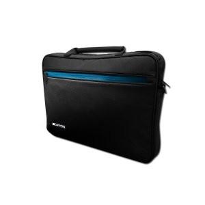 Laptop Case CANYON Top Loader for up to 15.6 Inch laptop, Black-Blue, CNF-NB01BL