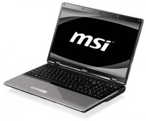 Notebook MSI CR620-232XEU cu procesor Intel Core-i3 350M 2.26GHz, 2x2GB DDR3, 500GB, Intel GMA HD, Negru