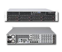 Server Supermicro SYS-6026T-URF4+, 2U Rackmountable, Dual 1366-pin LGA Sockets, 6026T-URF4+