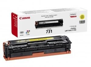 Toner Cartridge Canon CRG731Y  Yellow for LBP7100C, LBP7110C (1.500 pages based on ISO/, CR6269B002AA