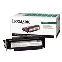 Toner Lexmark 12A7415 Negru,  LXTON-12A7415
