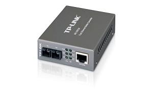 TP-Link, Media Convertor 10/100Base-TX to 100Base-FX (SC), MM, 2Km, montabil in sasiu  MC100CM