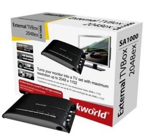 Tv Tuner Kworld, Box 2048ex, SA1000, TVKWESA1000