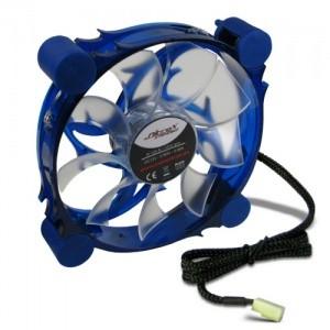 Ventilator Inter-Tech CobaNitrox Extended R-120-B 120mm Blue LED Fan