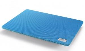 Cooler Deepcool N1 Blue, structura din plastic si mesh metalic, dimensiune notebook 15 inch, DP-N1-BL