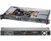 Superchassis supermicro 505-203b, 9.8 inch depth