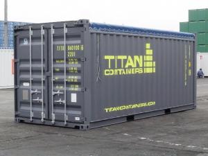 Container deschidere pe sus