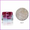 Gel color glitter white diamond no 427