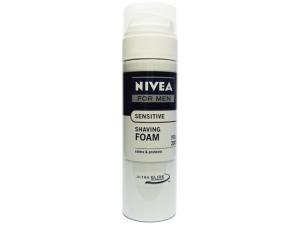 Spuma de ras Nivea sensitive shaving foam - 200ml