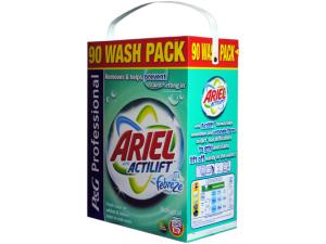 Detergent ARIEL WITH ACTILIFT FEBREEZE 7.2 KG-90 SPALARI