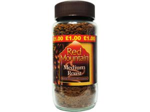 Cafea solubila Red Mountain medium roast - 100gr