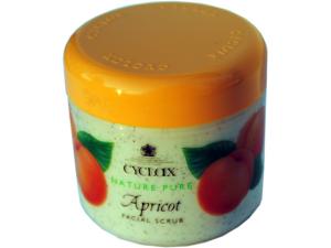 Cyclax nature pure apricot facial scrub - 300ml