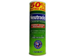 Neutradol-vacn clean-carpet odour destroyer-super fresh - 525gr