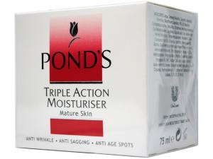 Ponds triple action moisturiser - 75ml