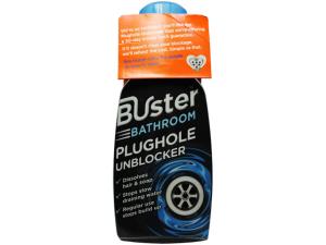 Buster bathroom plughole unblocker - 300ml