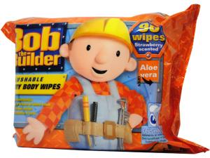 Servetele umede Bob the builder
