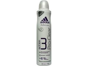 Deodorant spray Adidas action for woman pro clear - 250ml
