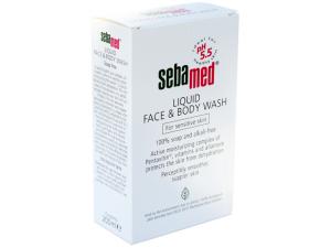 Sapun lichid Sebamed liquid face and body wash for sensitive skin - 200ml