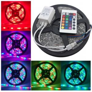 Banda led RGB cu telecomanda si receptor 3m