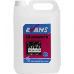 Detergent activ usor spumant Glasswash EVANS