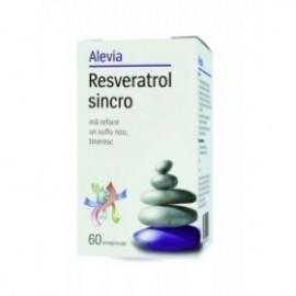 Resveratrol sincro (60 Comprimate) Alevia