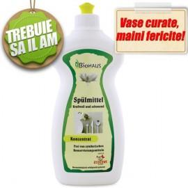Detergent pentru vase BioHAUS&reg; - certificat Ecocert