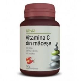 Vitamina C din macese (20 Comprimate) Alevia