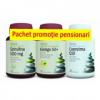 Pachet pensionari spirulina + coenzima q10 + ginkgo