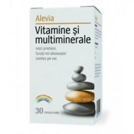 Vitamine si multiminerale (30 Comprimate) Alevia