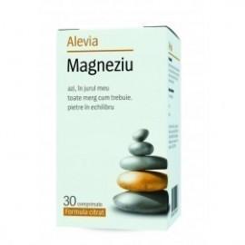 Magneziu (formula citrat) (30 Comprimate) Alevia