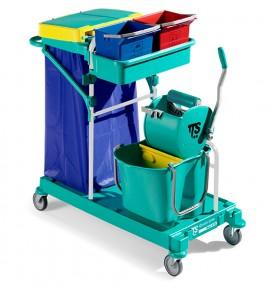 TTS-GREEN 410-TROLLEY-RILSAN WITH DRY WRINGER