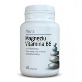 Magneziu Vitamina B6 (30 Comprimate) Alevia