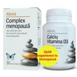 Complex menopauza + Calciu vitamina D3(Alevia)