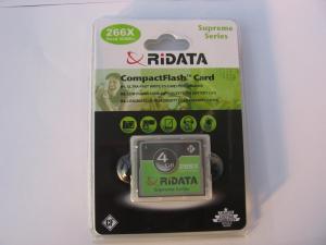 RIDATA Supreme Compact Flash 4GB 266X