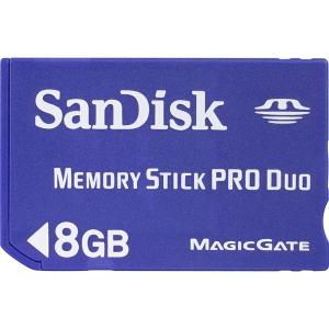 Memory Stick Sandisk Pro Duo 8 GB  SDMSPD-8192