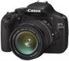 Canon EOS 550 D Kit + Obiectiv EF-S 18-55 mm IS + Obiectiv 55-250 mm IS ES/P + CADOU: SD Card Kingmax 2GB