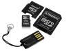 Micro-SD Card  Kingston 2GB + Card Reader + Adaptor Mblyg2/2gb